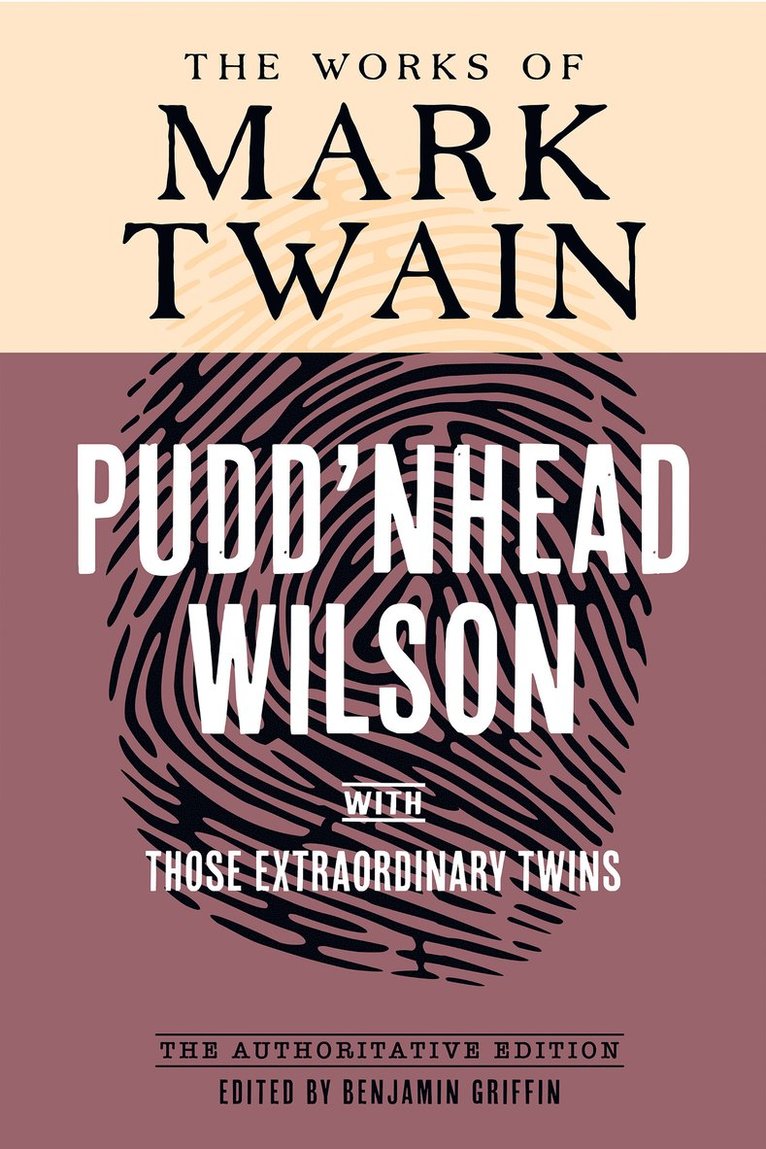 Pudd'nhead Wilson 1