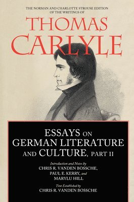 Essays on German Literature and Culture, Part II 1