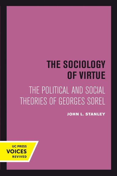 bokomslag Sociology of Virtue