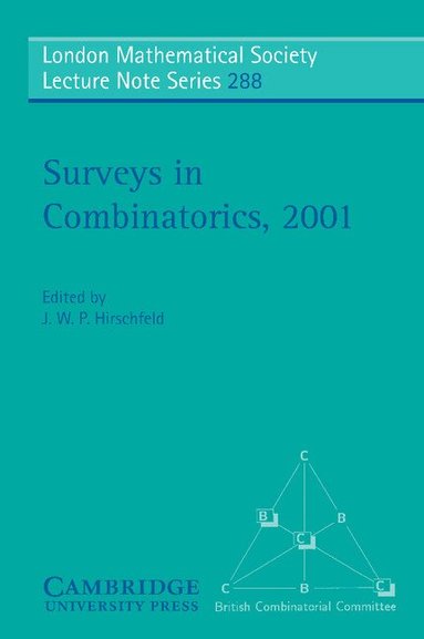 J. W. P. Hirschfeld - Surveys in Combinatorics, 2001, Häftad