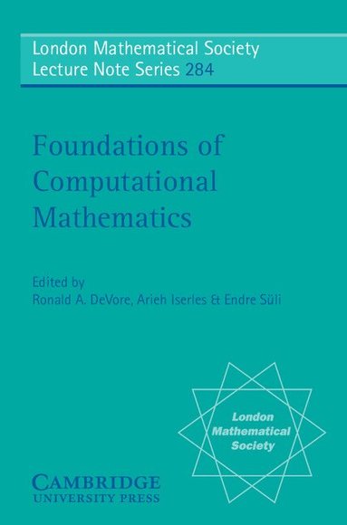 DeVore Iserles Suli, DeVore/Iserles/Suli, Ronald Devore, Arieh Iserles, Endre Süli - Foundations of Computational Mathematics, Häftad