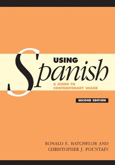 bokomslag Using Spanish
