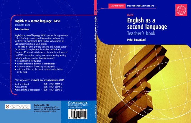 English as a Second Language: IGCSE Teacher's Book