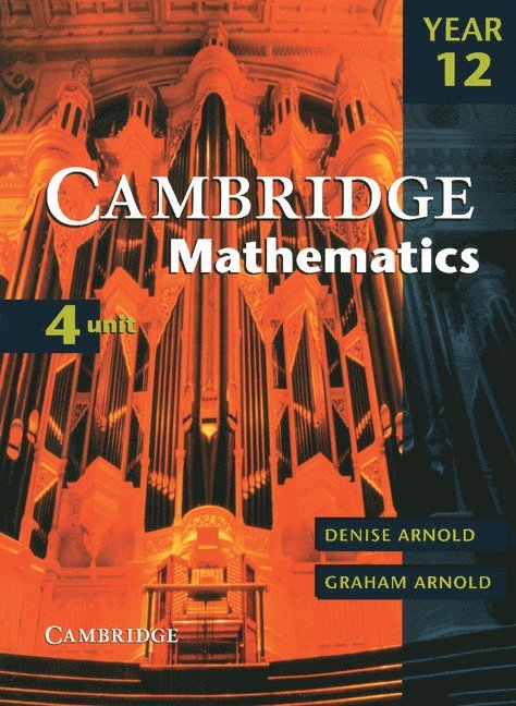 Cambridge 4 Unit Mathematics Year 12 1