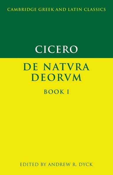 bokomslag Cicero: De Natura Deorum Book I