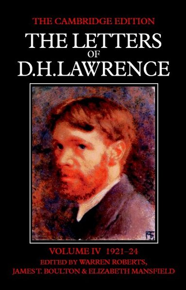 D. H. Lawrence, Warren Roberts, James T. Boulton, Elizabeth Mansfield - The Letters of D. H. Lawrence, Häftad