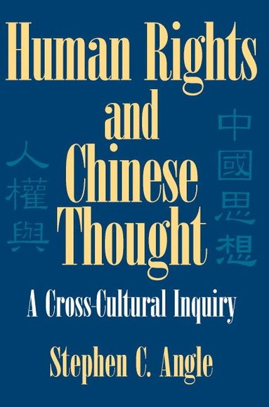 bokomslag Human Rights in Chinese Thought