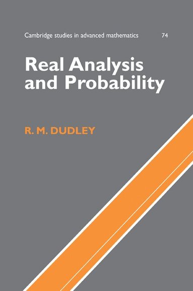 R. M. Dudley, Bela Bollobas, W. Fulton - Real Analysis and Probability, Häftad
