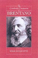 The Cambridge Companion to Brentano 1