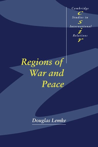 Douglas Lemke - Regions of War and Peace, Häftad