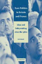 bokomslag Race Politics in Britain and France