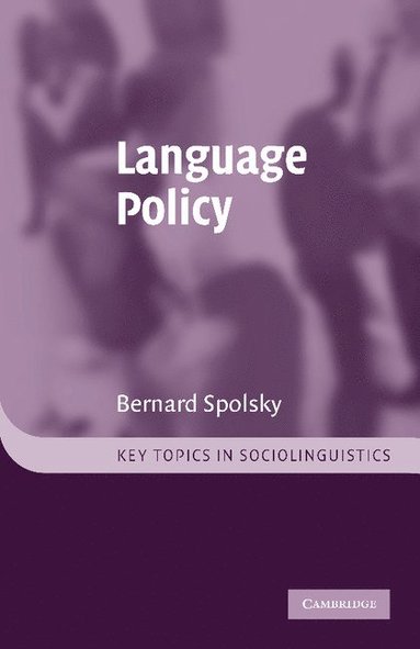 bokomslag Language Policy