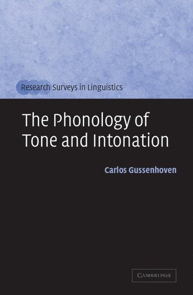 bokomslag The Phonology of Tone and Intonation