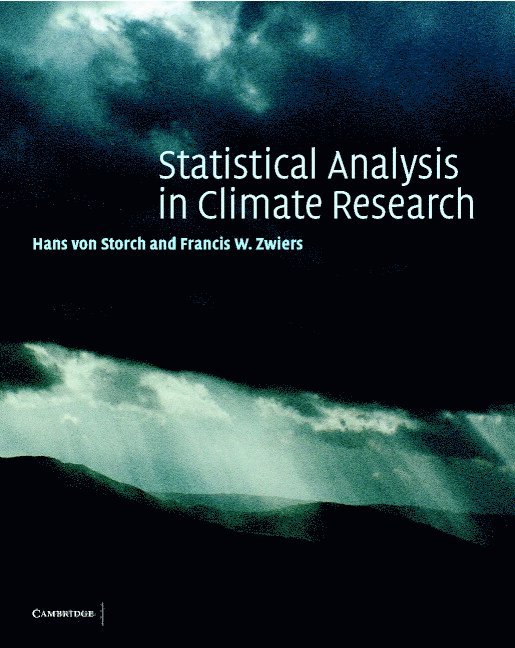 Statistical Analysis in Climate Research 1