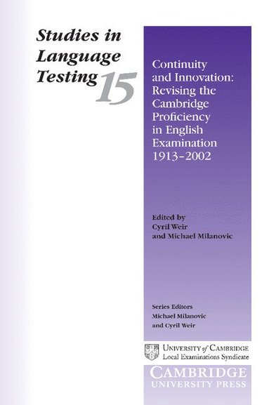 bokomslag Continuity and Innovation