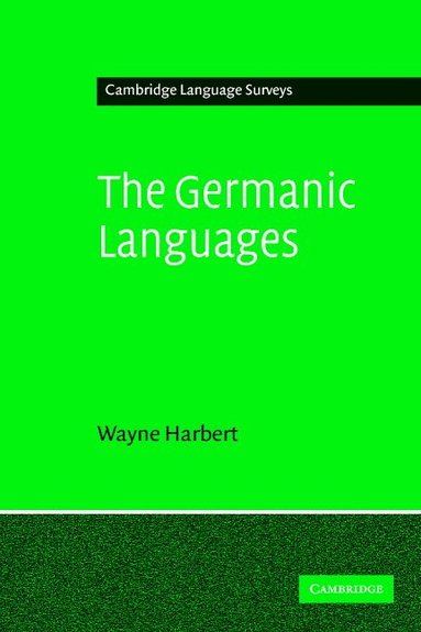 bokomslag The Germanic Languages