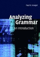 bokomslag Analyzing Grammar