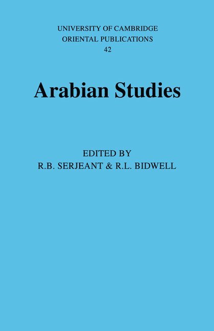 Arabian Studies 1
