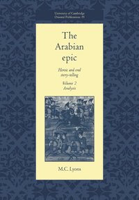 bokomslag The Arabian Epic: Volume 2, Analysis