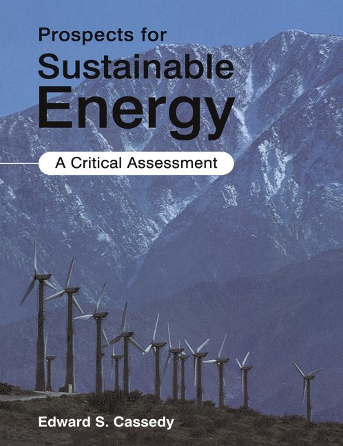 Prospects for Sustainable Energy 1