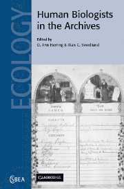 D. Ann Herring, Alan C. Swedlund, Ontario) Herring, D. Ann (McMaster University, Amherst) Swedlund, Alan C. (University of Massachusetts, C. G. Nicholas Mascie-Taylor - Human Biologists in the Archives, Häftad