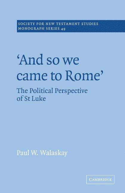 'And so we Came to Rome ' 1