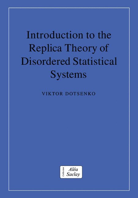 Introduction to the Replica Theory of Disordered Statistical Systems 1