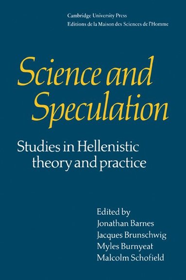 bokomslag Science and Speculation