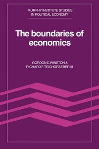 bokomslag The Boundaries of Economics