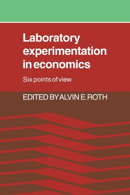 Laboratory Experimentation in Economics 1