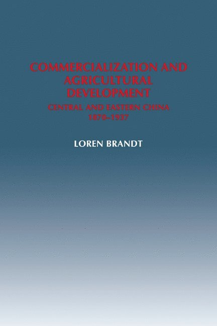Commercialization and Agricultural Development