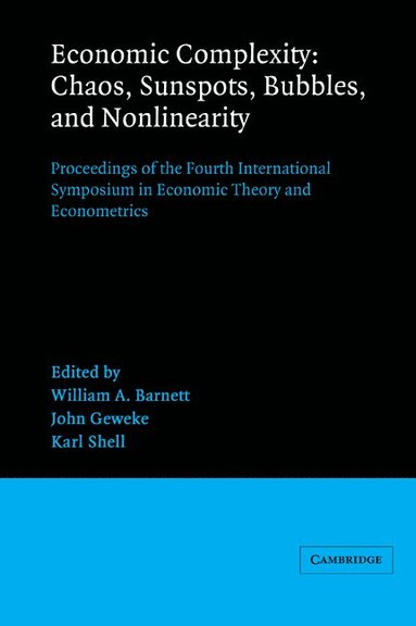 bokomslag Economic Complexity: Chaos, Sunspots, Bubbles, and Nonlinearity