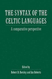 Robert D. Borsley, Ian Roberts, Bangor) Borsley, Robert D. (University of Wales, Bangor) Roberts, Ian (University of Wales - Syntax of the Celtic Languages, Häftad