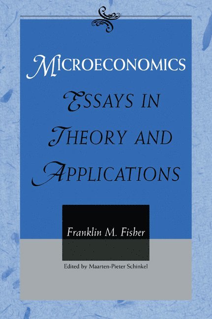 Franklin M. (Massachusetts Institute of Technology) Fisher, Franklin M. Fisher, Fisher Franklin M. - Microeconomics, Häftad