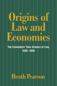 bokomslag Origins of Law and Economics
