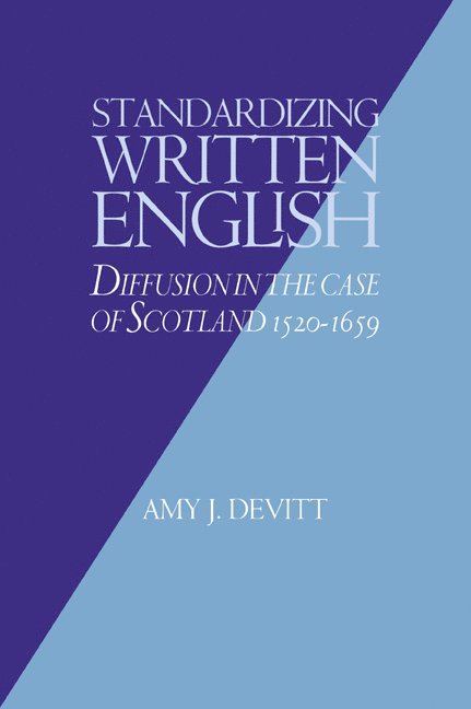 Amy J. Devitt, Devitt Amy J. - Standardizing Written English, Häftad