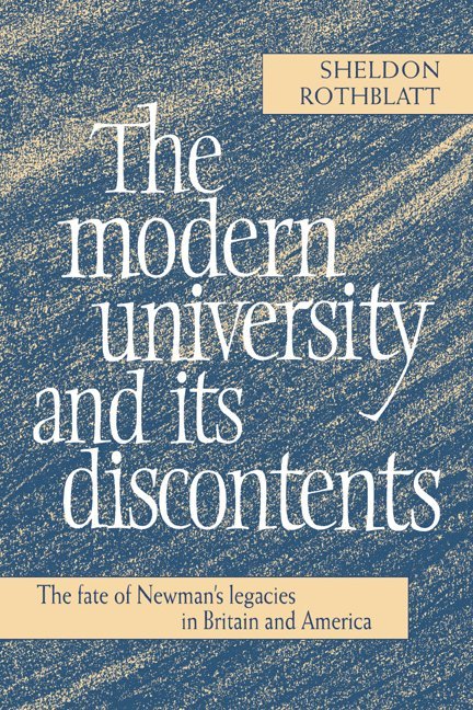 The Modern University and its Discontents 1