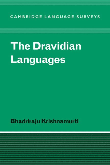 India) Krishnamurti, Bhadriraju (University of Hyderabad, Bhadriraju Krishnamurti, S. R. Anderson, J. Bresnan - The Dravidian Languages, Häftad
