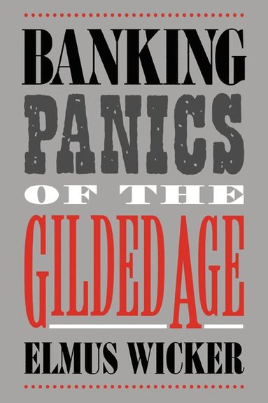 bokomslag Banking Panics of the Gilded Age