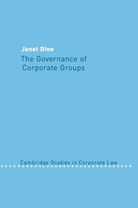 bokomslag The Governance of Corporate Groups