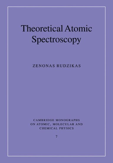 bokomslag Theoretical Atomic Spectroscopy