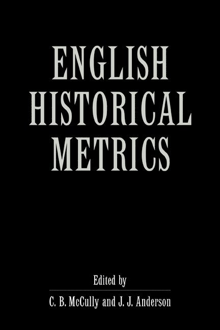 English Historical Metrics 1