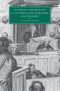 bokomslag Testimony and Advocacy in Victorian Law, Literature, and Theology