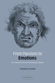 From Passions to Emotions 1