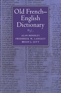 bokomslag Old French-English Dictionary