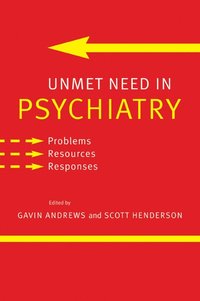 bokomslag Unmet Need in Psychiatry