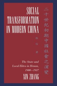 bokomslag Social Transformation in Modern China