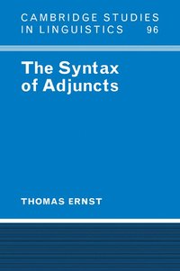 bokomslag The Syntax of Adjuncts