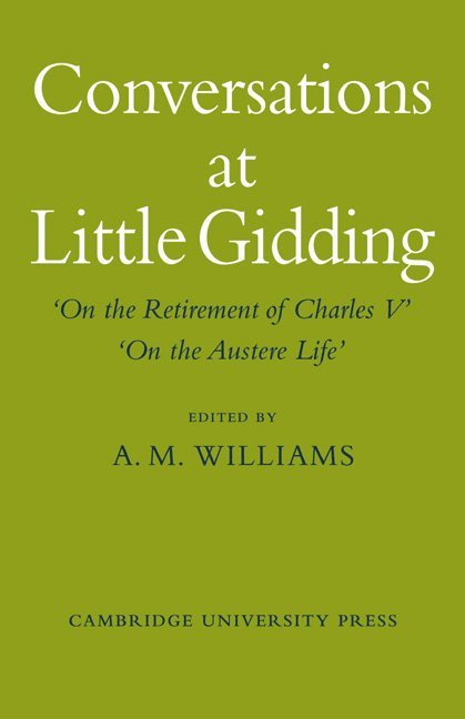 A. M. Williams - Conversations at Little Gidding, Häftad