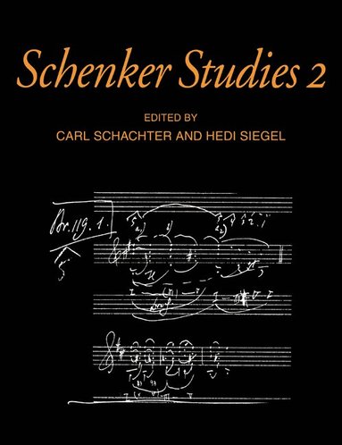 bokomslag Schenker Studies 2